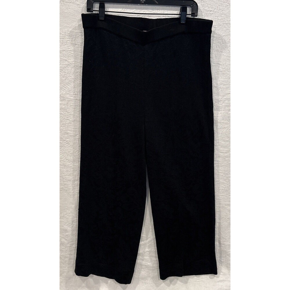 Toula Knit Pants Sz 16 Black